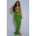 Asymmetric Dragon Design Strapless Dress