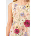 3d Floral Embroidered Sleeveless Mini Dress