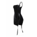 Side Open Lace Up Tube Dress