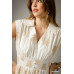Tropical Breeze Embroidered Midi Dress