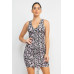 Ditsy Floral Ruching Dress