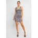 Ditsy Floral Ruching Dress