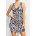 Ditsy Floral Ruching Dress