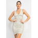 Ditsy Floral Ruching Dress