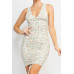 Ditsy Floral Ruching Dress