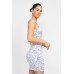 Ditsy Floral Ruching Dress