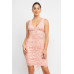 Ditsy Floral Ruching Dress