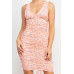 Ditsy Floral Ruching Dress