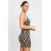 Ruched Floral Cami Dress
