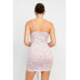 Ruched Floral Cami Dress