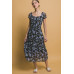 Short Sleeve Floral Maxi Dress