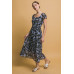 Short Sleeve Floral Maxi Dress