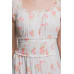 Short Sleeve Floral Maxi Dress