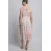Short Sleeve Floral Maxi Dress