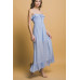 Smocked Ruffle Maxi Dress