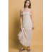 Smocked Ruffle Maxi Dress