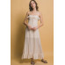 Smocked Ruffle Maxi Dress