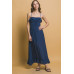 Smocked Ruffle Maxi Dress
