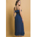 Smocked Ruffle Maxi Dress