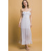 Smocked Ruffle Maxi Dress