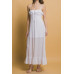 Smocked Ruffle Maxi Dress