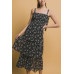 Tiered Midi Floral Dress