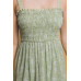 Tiered Midi Floral Dress