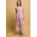 Tiered Midi Floral Dress