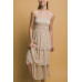 Tiered Midi Floral Dress