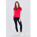Classic Jersey Spandex Polo Top