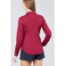 3/4 Roll Up Sleeve Front Two Pocket W/button Detail Stretch Shirt