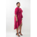 Plus Size Asymmetrical Plume Blouse