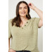 Knit V-neck Top