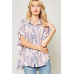 Ornately Patterned Woven Top