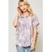 Ornately Patterned Woven Top