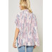 Ornately Patterned Woven Top