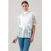 A See-thru Mini Length Organza Top