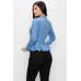 Long Sleeve Ruffle Zip-up Jacket