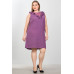 Plus Size Lace Insert Shift Midi Dress
