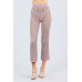 Flare Long Fishnet Sweater Pants