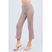 Flare Long Fishnet Sweater Pants