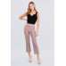 Flare Long Fishnet Sweater Pants