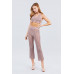 Flare Long Fishnet Sweater Pants