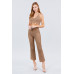 Flare Long Fishnet Sweater Pants
