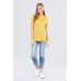Short Sleeve Mock Neck Rayon Spandex Rib Top