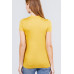 Short Sleeve Mock Neck Rayon Spandex Rib Top