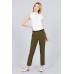 Classic Woven Pants W/belt