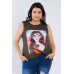 Plus Size Shady Girl Graphic Top