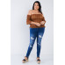 Off The Shoulder Plus Size Top
