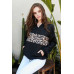 Contrast Leopard Print Front Zipper Up Kangaroo Pocket Windbreaker Hoodie
